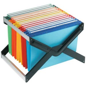 Supporto per cartelle sospese LUXOR 33 cm forma a X assortiti 41x32x27 cm 10 cartelle - LUXOR 1 MX 10 P1 | Cod. 100158