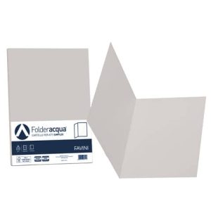 Cartellina semplice FAVINI FOLDER S cartoncino Simplex Luce&Acqua 200 g/m² 25x34cm ghiaccio 12 conf.50 - A50U664 | Cod. 100626