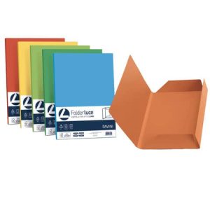Cartellina 3 lembi Favini FOLDER 3L Luce&Acqua 200 g/m² 24,5x34,5cm mix 5 colori conf.25 - A50X434 | Cod. 100627