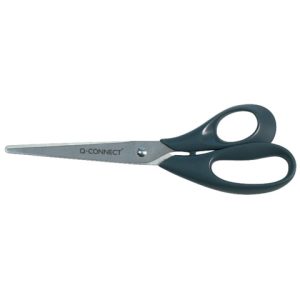 Forbici universali Q-Connect nero 20,5 cm E-KF01227 IA | Cod. 100048