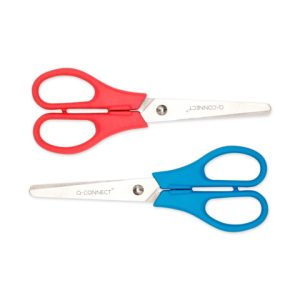 Forbici per bricolage Q-Connect rosso e blu 13,5 cm E-KF01229 IA | Cod. 100050