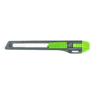 Cutter in plastica con guida Q-Connect 9 mm KF10631 | Cod. 102706