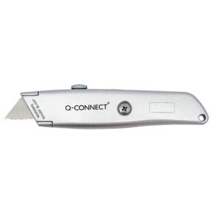 Cutter Q-Connect metallo 18 mm trapezoidale KF10633 | Cod. 102708