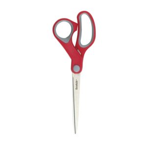 Forbici Scotch® Comfort asimmetrica rosso/grigio 18 cm 1427 | Cod. 106004