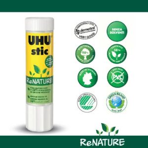 Colla stick UHU Stic ReNATURE 21 gr - D1387 | Cod. 117919