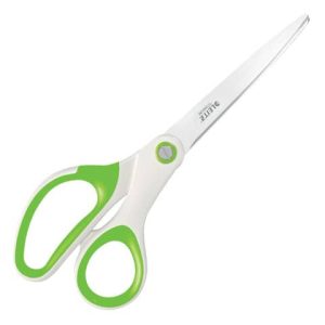 Forbici da ufficio Leitz WOW asimmetrica acciaio inox rivestito in titanio verde metallizzato 20,5 cm - 53192154 | Cod. 118113