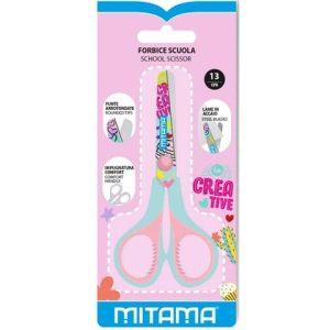 Forbice in plastica Junior Mitama 13 cm Fantasie assotite 61286 | Cod. 123334