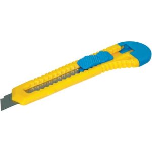 Cutter a lama trapezioidale a scatto Donau 18 mm blu/giallo - 7946001-99 | Cod. 125110