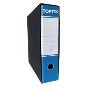 Registratore commerciale con custodia TOPToo dorso 8 cm - 23x30 cm - azzurro FMCRTU8AZ | Cod. 122017