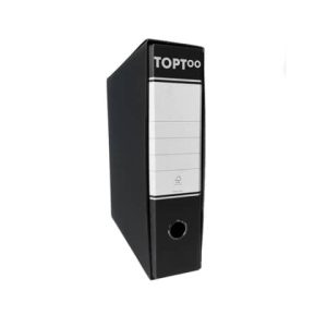 Registratore commerciale con custodia TOPToo dorso 8 cm - 23x30 cm - nero FMCRTU8NE | Cod. 122016